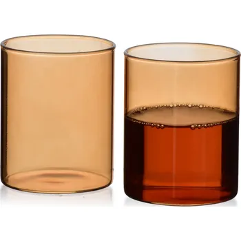 Sklenice Sada 4 ks sklenic ROMANE 280 ml medová