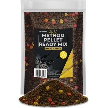 Umělá nástraha Haldorádó Method Pellet Ready Mix 4S 600g Letní