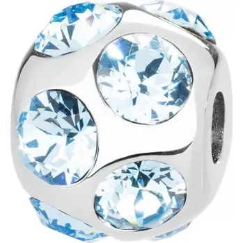 Přívěsek Navlékací přívěsek Brosway Tres Jolie BTJM152 (Navlékací šperk s modrými krystaly)