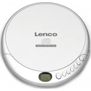 CD přehrávač Lenco CD-201 stříbrný