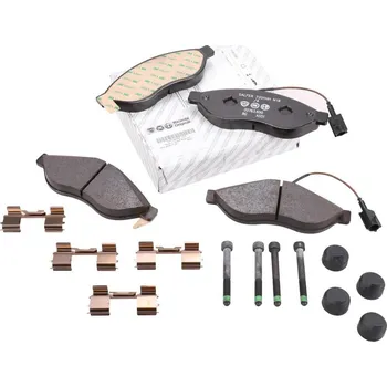 Brzdová destička ORIGINÁLNÍ DÍL Sada originálních předních brzdových destiček pro Citroën Jumper, Peugeot Boxer a Fiat Ducato (77367092)