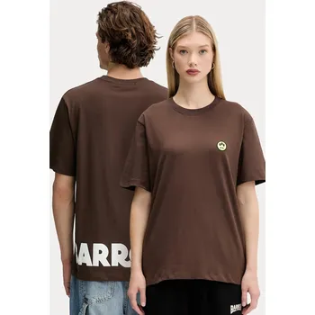 Bavlněné tričko Barrow F5BWUATH059 hnědá 88X, vel. XS