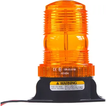 Autodoplněk Zábleskový maják 12-24V, oranžový, ECE R10