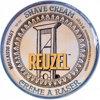 Reuzel Shave Cream krém na holení 283,5 g Vysoce koncentrovaný krém na holení s ultra hladkým skluzem