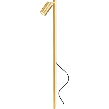 Venkovní osvětlení Redo Venkovní LED sloupkové svítidlo STAKE 1xGU10, v. 100,9 cm, IP65 Barva: Mosaz