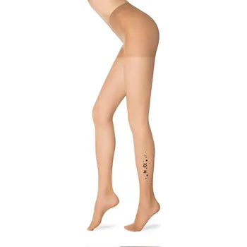 Dámské punčochy Punčochy CONTE - STARS Barva: BRONZO, Velikost: 2-S