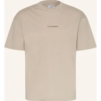 Pánské tričko C.P. Company Pánské Tričko, béžová / černošedá, M