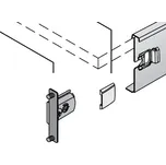 Hettich MultiTech 54997 příchytka čela