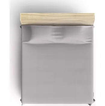 Přehoz na lůžko Bavlněný pique přehoz LIGHTY 220x 240 cm světle šedý