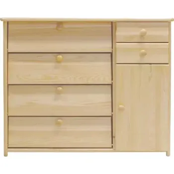 Botník Dřevěný botník DEA 79 borovice masiv 90x80x40 cm