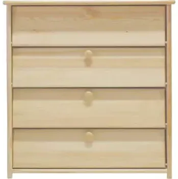 Botník Dřevěný botník DEA 80 borovice masiv 72x80x40 cm