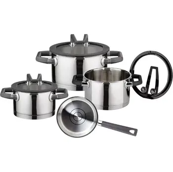Hrnec Rondello Sada hrnců 4 ks, nerezové ELO PREMIUM 30004