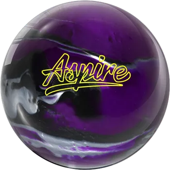 Bowlingová koule ASPIRE PURPLE/BLACK/SILVER 13 LBS