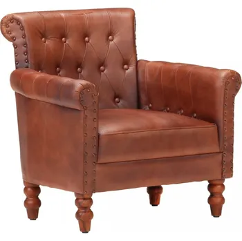 Křeslo vidaXL 288287 hnědé