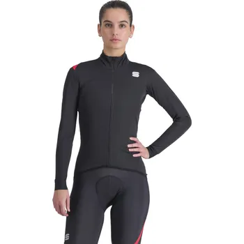 Cyklistické oblečení Dámská cyklistická bunda SPORTFUL-Fiandre light norain w jacket, black Černá M