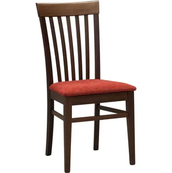Jídelní stůl K2 látka – čalouněná židle - wenge , carabu cappuccino 102