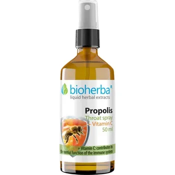 Ústní sprej BIOHERBA Sprej do krku propolis 50 ml