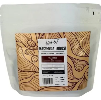 Káva KÁVOHOLIK Kostarika, Hacienda Tobosi, Villalobos, 200g