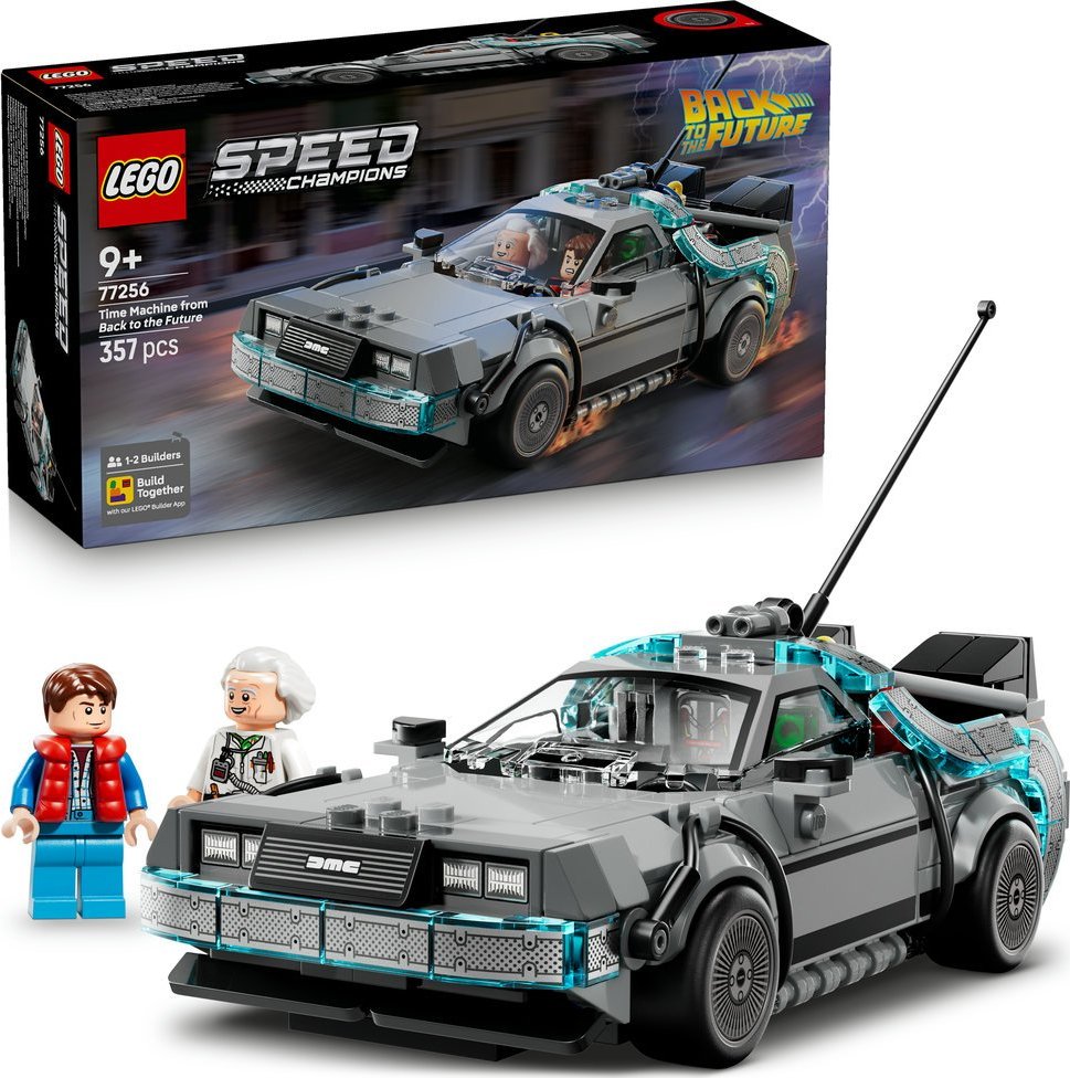 LEGO® Speed Champions 77256 Stroj času z filmu Návrat do budoucnosti