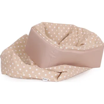 Pelíšek pro psa Iridog pelíšek spací pytel pro psy no.1 béžový puntík š45xd55 cm