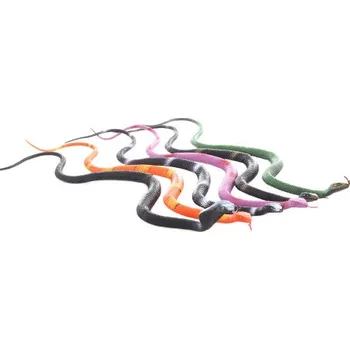 _Ostatní 1_ Zvířátko had gumový měkký 55cm 6 druhů 101102