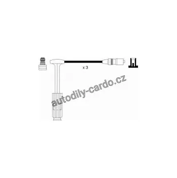 Zapalovací kabel Sada kabelů pro zapalování NGK RC-MB202 - MERCEDES-BENZ