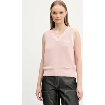 Guess Jeans Svetr W5GR02 Z3HM1 Růžová Regular Fit L