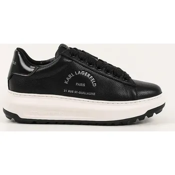 Pánská obuv Kožené tenisky Karl Lagerfeld KAPRI LUG KL57538A.100 černá 99X, EUR 43