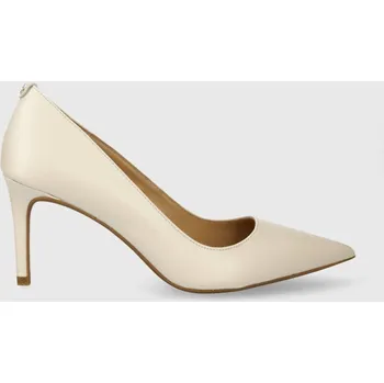 Dámská obuv Kožené lodičky MICHAEL Michael Kors Alina 40F2HNMP2L.289 béžová 01X, EUR 38.5