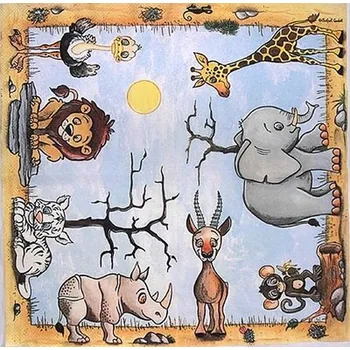 Papírový ubrousek Ubrousek pro decoupage - D11