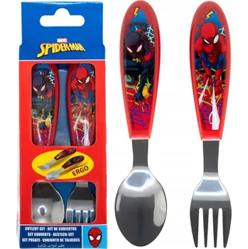 Příbor Sada příborů vidlička nerezová ocel Spiderman