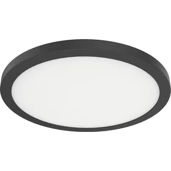 Stropní Svítidlo Evora Černý Kulatý 18W 3CCT