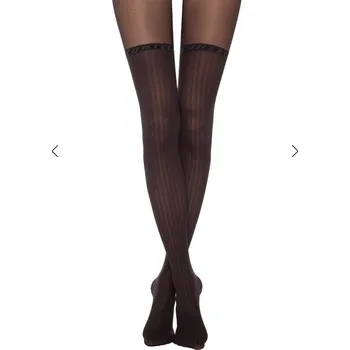 Dámské punčochy Punčochy CONTE - GLAM Barva: GRAFITE, Velikost: 2-S