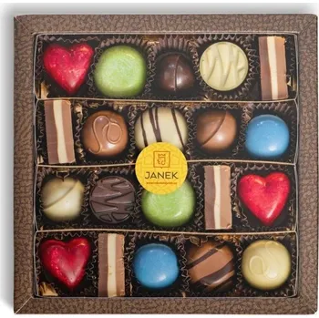 JANEK Oříšková krabička s pralinkami 20 ks