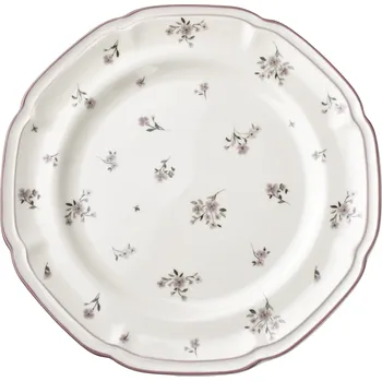 Stolování Porcelánový talíř ROSALIE 26,8 cm krémový