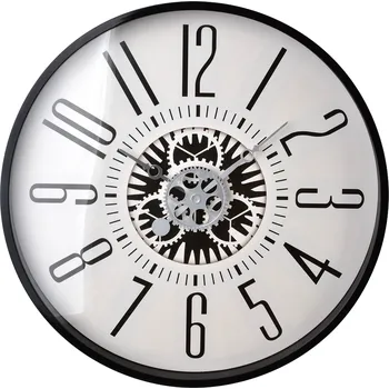 Hodiny Nástěnné hodiny RAMSEY 42,9 cm černé/bílé