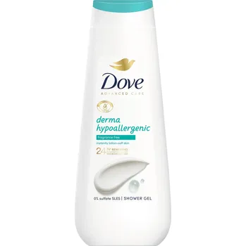 Tělová kosmetika DOVE Advanced Care Derma Hypoallergenic hydratační sprchový gel 400 ml