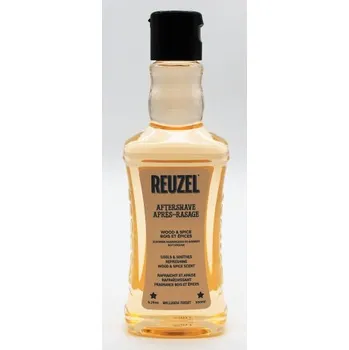 Reuzel Wood & Spice Aftershave voda po holení 200 ml Osvěžující voda po holení s mužnou vůní Wood & Spice