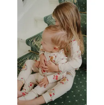 Kojenecká souprava Kojenecká sada Konges Sløjd BASIC BODY/PANTS SET GOTS KS104215.9BYA béžová 01X, vel. 80