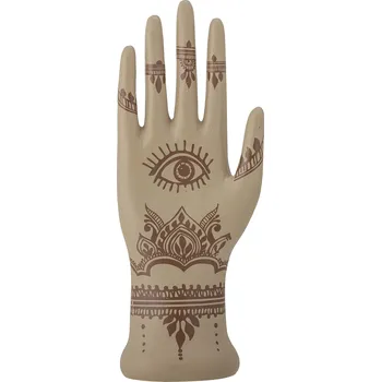 Šperkovnice BLOOMINGVILLE Stojan na šperky Rinor hnědý z pryskyřice