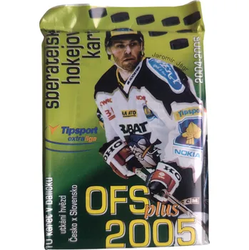 Sběratelská karetní hra 2004-05 OFS Plus Sběratelské Hokejové Karty Balíček