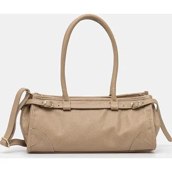 Kabelka Kožená kabelka Answear.LAB n1 hnědá 84X, vel. ONE SIZE