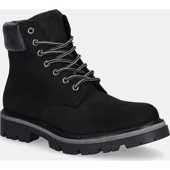 Pánská obuv Trapery Guess SIRO FMFSIR.LEA10.BLACK černá 99X, EUR 42