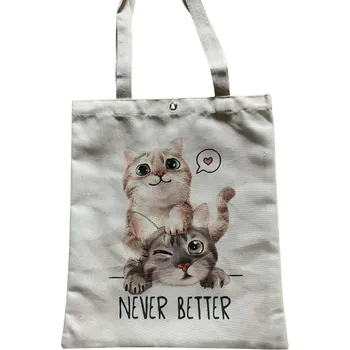Nákupní taška se dvěma kočkami