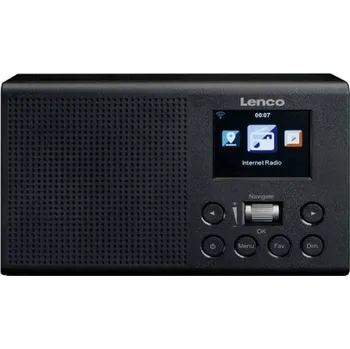 Radiopřijímač Internetové rádio Lenco DIR-60, WiFi, AUX