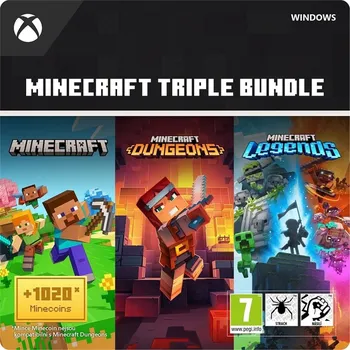 Počítačová hra Minecraft Triple Bundle PC digitální verze
