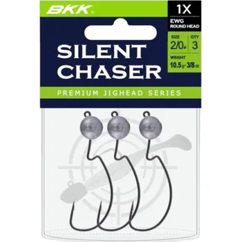 BKK Jigová hlavička Silent Chaser 1X EWG Round Head 5,3g Velikost 1/0 4ks