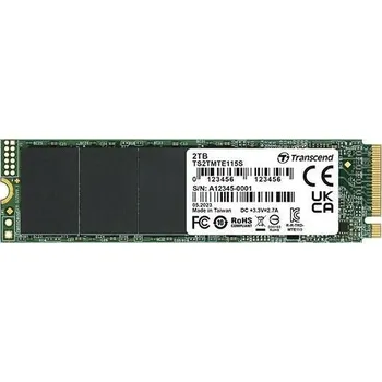 SSD disk TRANSCEND 1TB SSD interní M.2 2280 PCIe Gen3x4 NVMe TLC DRAM-less
