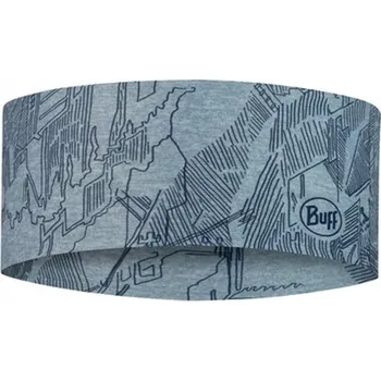 Multifunkční čelenka Buff Coolnet UV+ Wide Headband Laven Mist
