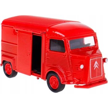 autíčko WELLY OLD TIMER CITROEN TYPE H ČERVENÝ 1:34 NOVÝ KOVOVÝ MODEL 43758